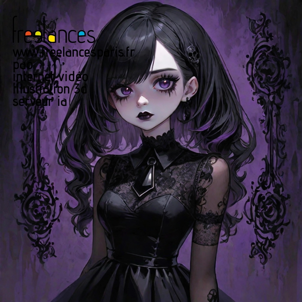 Pao mise en page internet vidéo illustration 3d serveur IA générative AI freelance paris studio de création magazines n5azp650